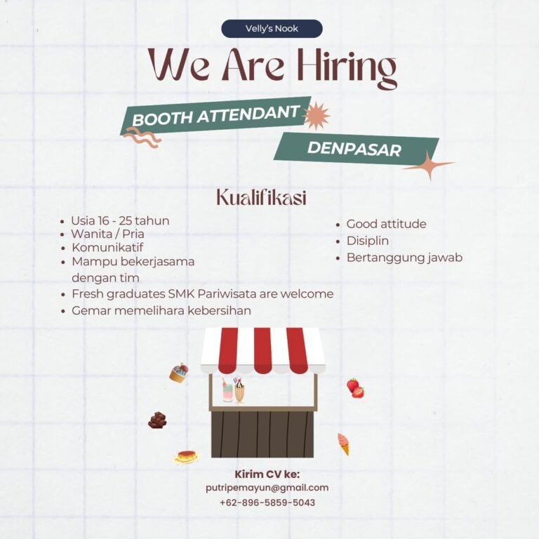 Lowongan Pekerjaan Social Media Admin di KAZA Indonesia Pemogan