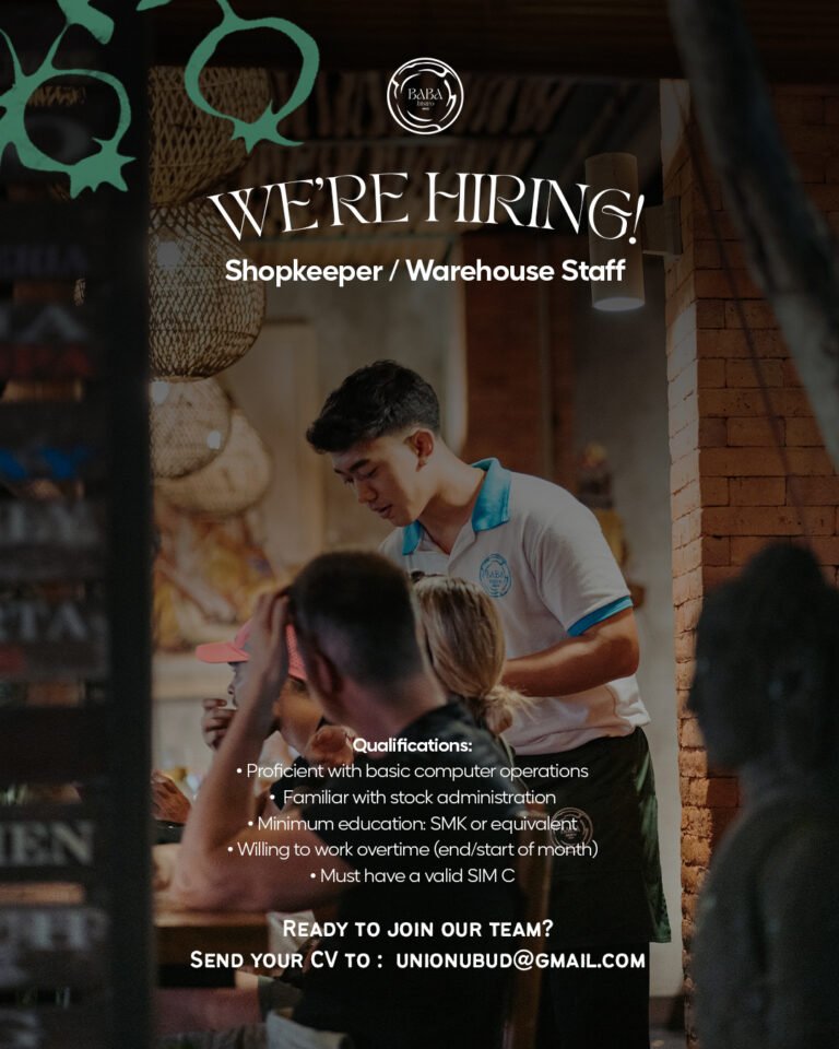 Lowongan Pekerjaan Shopkeeper/Warehouse Staff di BABA