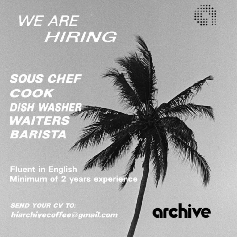 Lowongan Pekerjaan di Archive Coffee