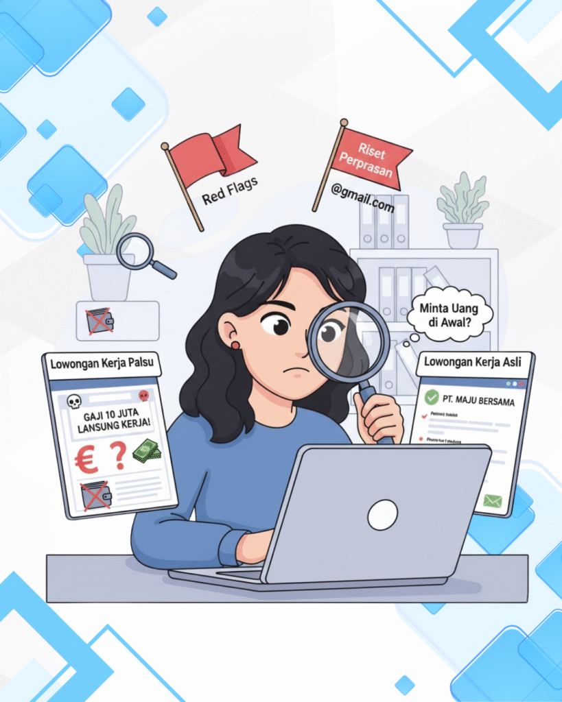 Cara Membedakan Lowongan Kerja Asli dan Lowongan Palsu