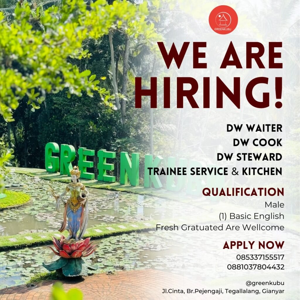 Lowongan Pekerjaan di Greenkubu Tegallalang