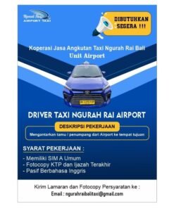 Lowongan Pekerjaan Operator & Driver di Ngurah Rai Airport Taxi