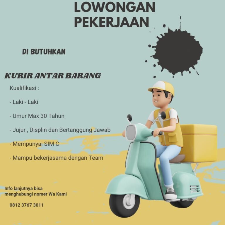 Lowongan Pekerjaan Kurir Antar Barang di Bali