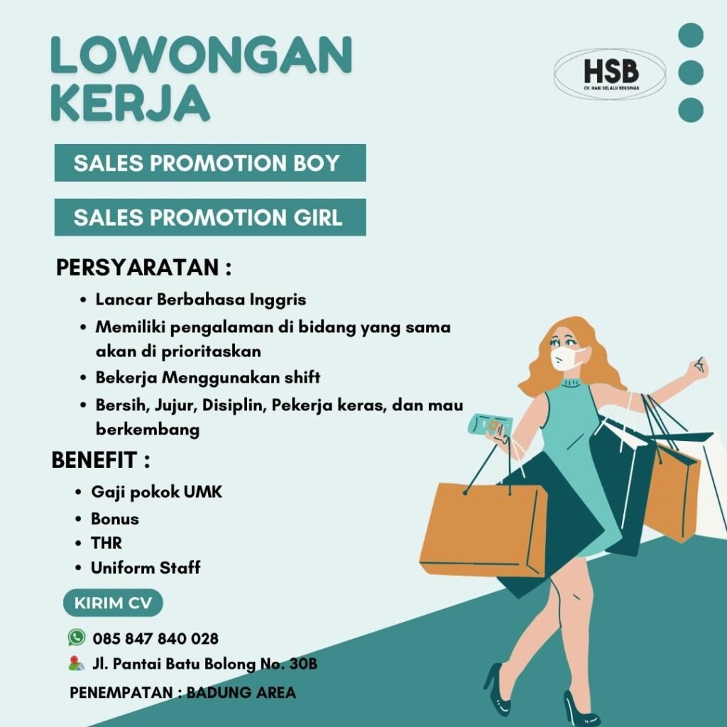 Lowongan Pekerjaan SPB & SPG di HSB Badung