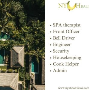 Lowongan Pekerjaan Spa Therapist, Front Officer, dll di Ubud Nyuh Bali Resort