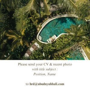 Lowongan Pekerjaan Spa Therapist, Front Officer, dll di Ubud Nyuh Bali Resort