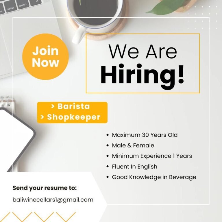 Lowongan Pekerjaan Barista & Shopkeeper di Noitgo Lostnos