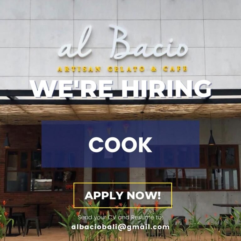 Lowongan Pekerjaan Cook di al Bacio Bali