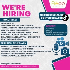 Lowongan Pekerjaan di Aiboo Houseware