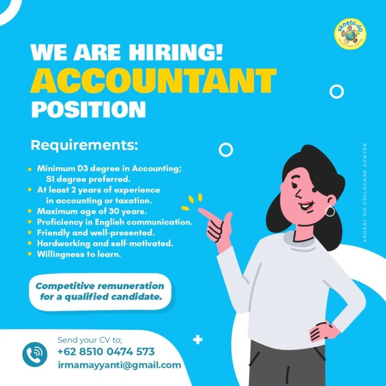 Lowongan Pekerjaan Accountant di Skoebi-do Bali