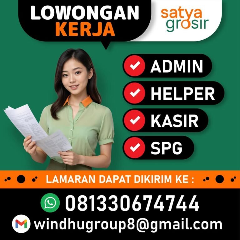Lowongan Pekerjaan Satya Grosir Bali
