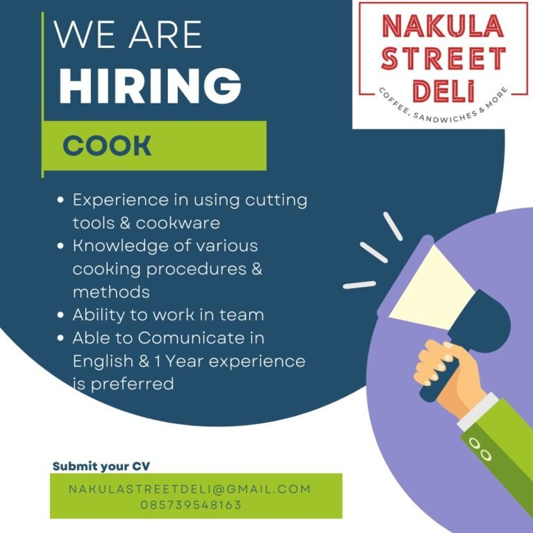 Lowongan Pekerjaan Cook di Nakula Street Deli Bali