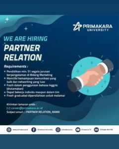 Lowongan Pekerjaan Primakara University Bali