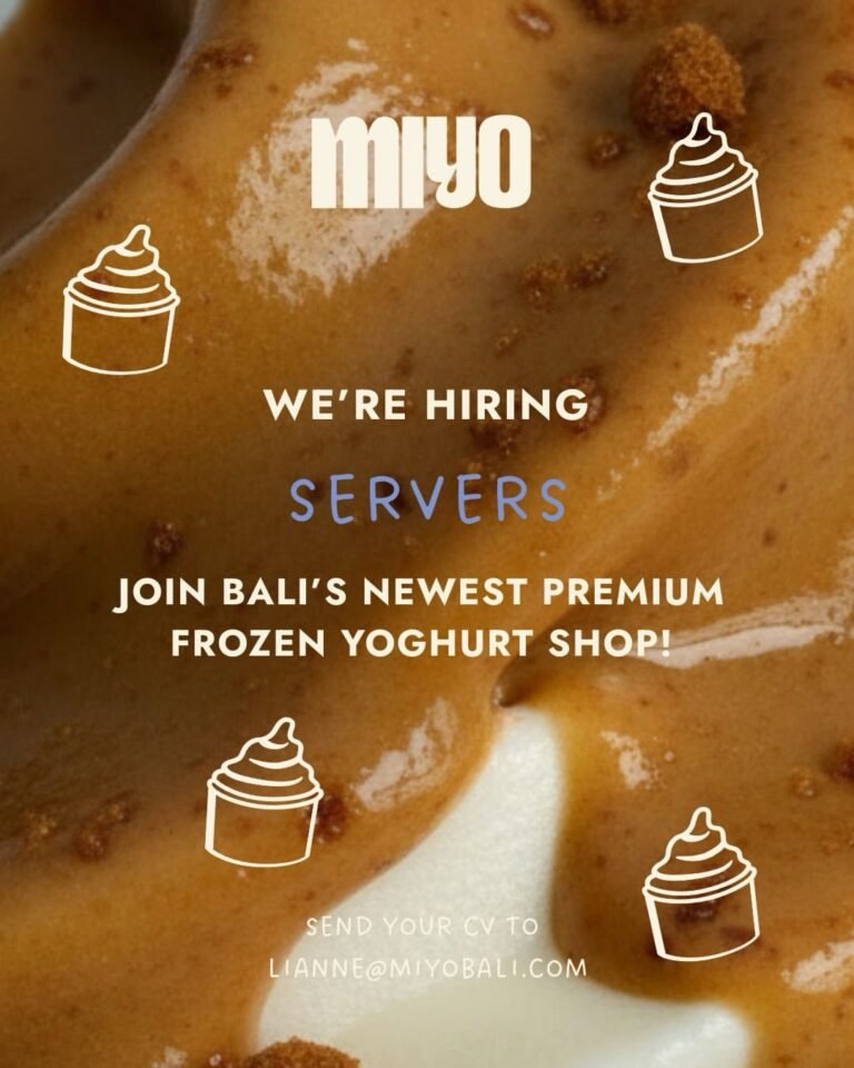 Lowongan Pekerjaan Servers di MIYO Pererenan