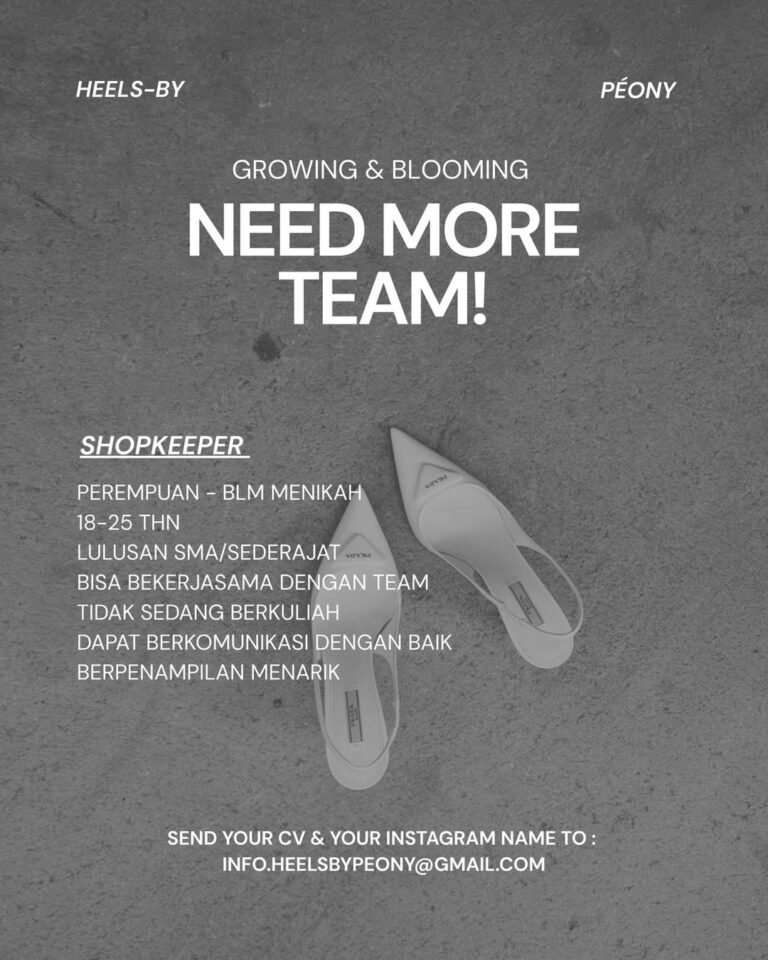 Lowongan Pekerjaan Shopkeeper Bali