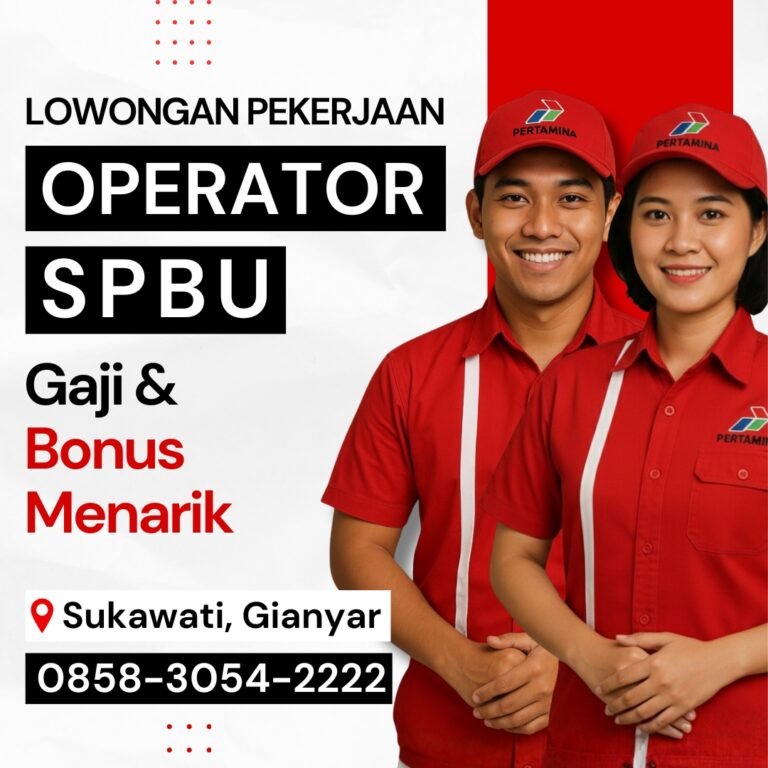 Lowongan Pekerjaan Operator SPBU di Sukawati Gianyar