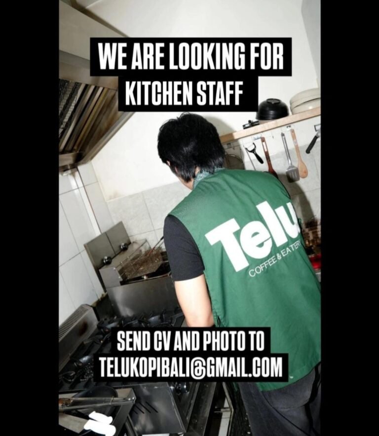 Lowongan Pekerjaan Kitchen Staff & Barista di Telu Coffee & Eatery Denpasar