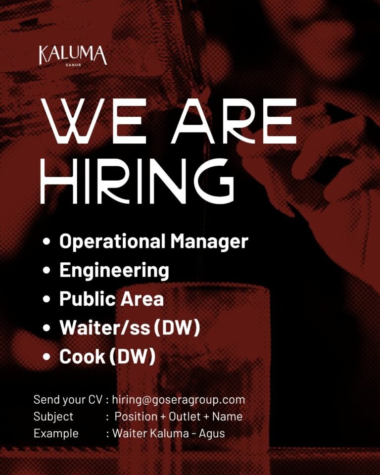 Lowongan Pekerjaan Kaluma Bali