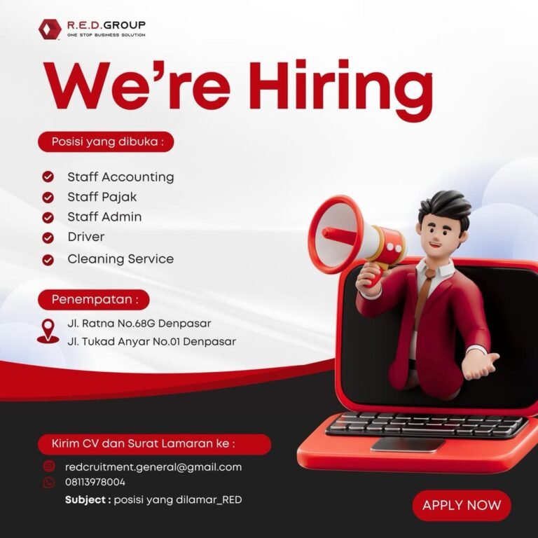 Lowongan Kerja R.E.D. GROUP Denpasar