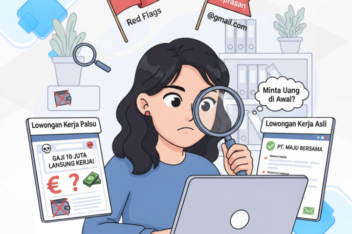 Cara Membedakan Lowongan Kerja Asli dan Lowongan Palsu