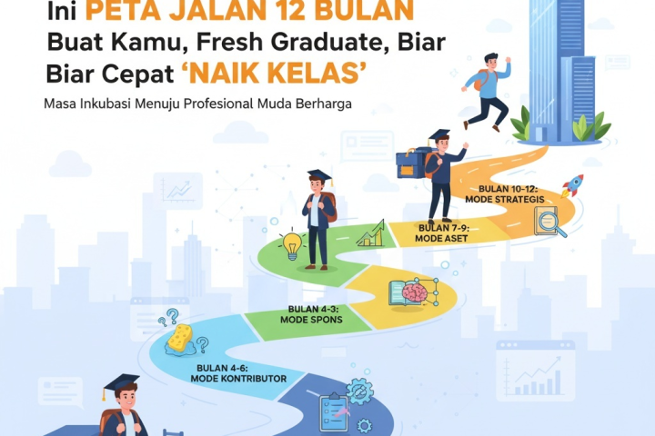 Dari UMR ke Naik Kelas: Strategi 12 Bulan Fresh Graduate